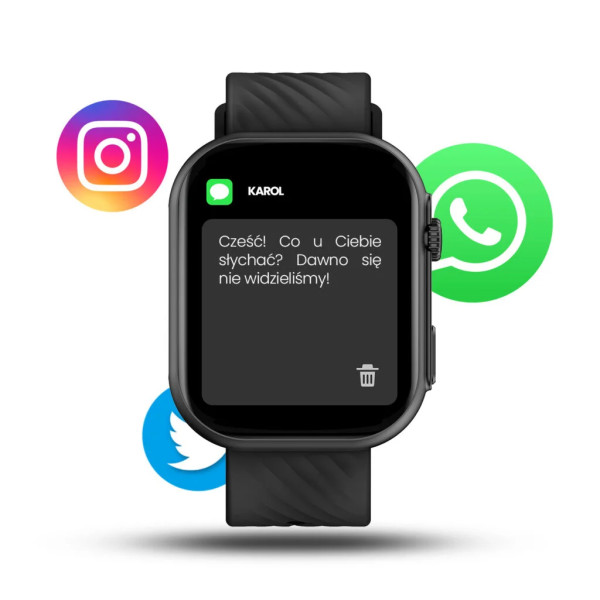 Manta Revo SWU401BK Black Nutikellad