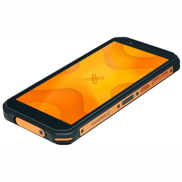 MyPhone Hammer Energy X Dual black/orange Mobiiltelefonid