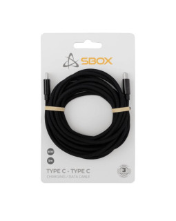 Sbox Type-C - Type-C M/M 3m Black USB-TYPEC-TYPEC-3-foto2