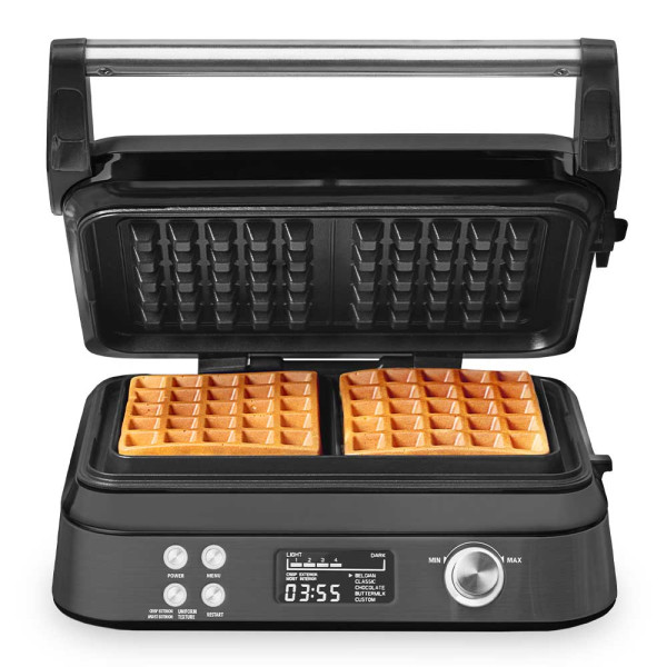 Gastroback 42449 Waffle Maker Advanced Control Black Edition