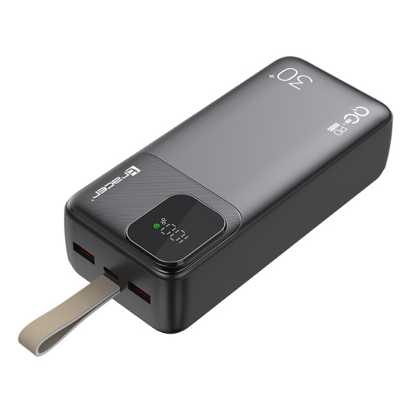 Tracer 47824 Prime-V3 30000mAh QC22.5W+PD20W Power Bank, Black Tracer 47824 Prime-V3 30000mAh QC22.5W+PD20W Power Bank, Black