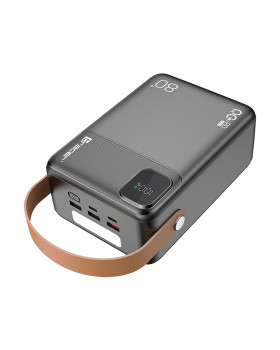 Tracer 47826 Prime-V8 80000mAh QC22.5W+PD20W Power Bank, Black-foto2