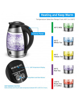 ForMe FKG-458 Cordless Electric Kettle 1,8 L-foto2