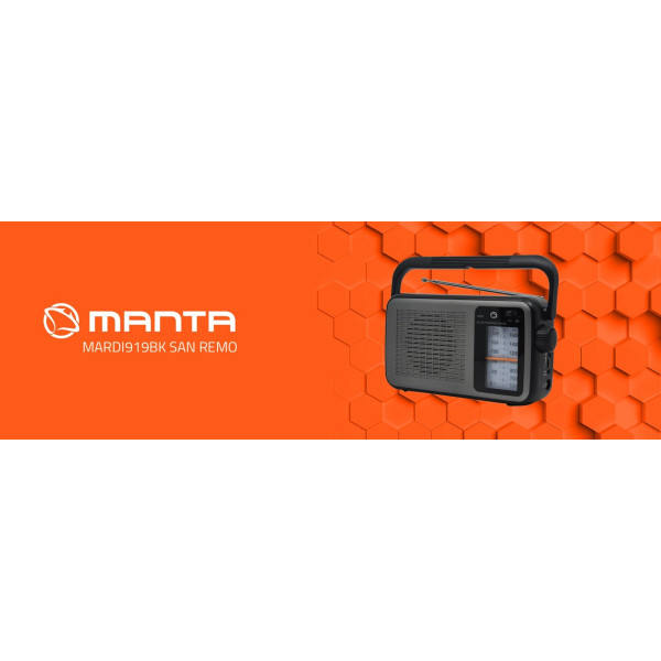 Manta MARDI919BK San Remo Black