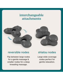 Homedics SP-1400H-WW ModMassage Cordless All-Body Shiatsu Massager With Soothing Warmth-foto2