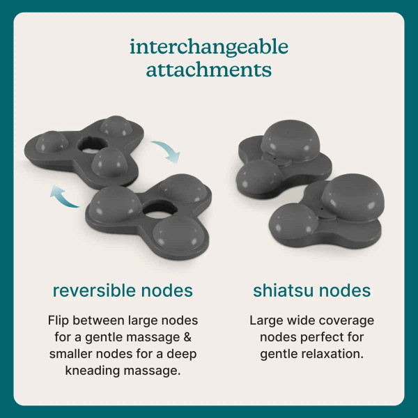 Homedics SP-1400H-WW ModMassage Cordless All-Body Shiatsu Massager With Soothing Warmth