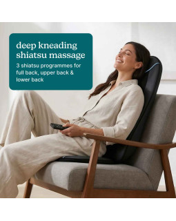 Homedics CBS-2026-EB Shiatsu Max 3.0 Back & Shoulder Massager With Heat-foto2