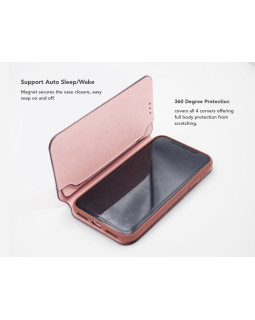 VixFox Smart Folio Case for Iphone XSMAX pink-foto3