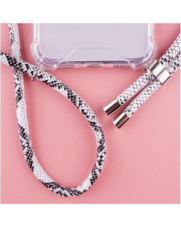 Lookabe Necklace Snake Edition iPhone X/Xs silver snake loo018-foto3