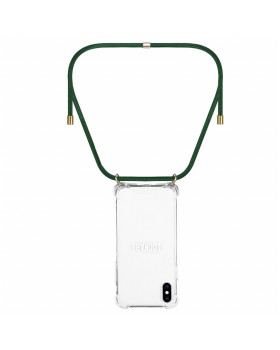 Lookabe Necklace iPhone X/Xs gold green loo013-foto3