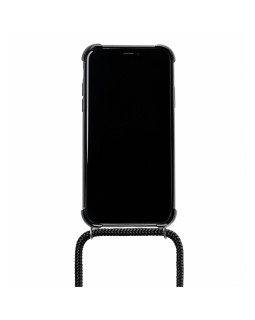 Lookabe Necklace Snake Edition iPhone Xr silver black loo024-foto3