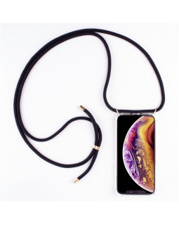 Lookabe Necklace iPhone Xr gold black loo004-foto3