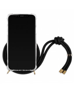 Lookabe Necklace iPhone Xs Max gold black loo005-foto3
