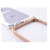 Lookabe Necklace iPhone Xs gold nude loo008 Mobiili ümbrised