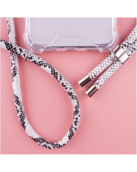 Lookabe Necklace Snake Edition iPhone 7/8 silver snake loo016-foto3