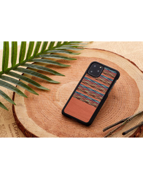 MAN&WOOD SmartPhone case iPhone 11 Pro Max browny check black-foto3