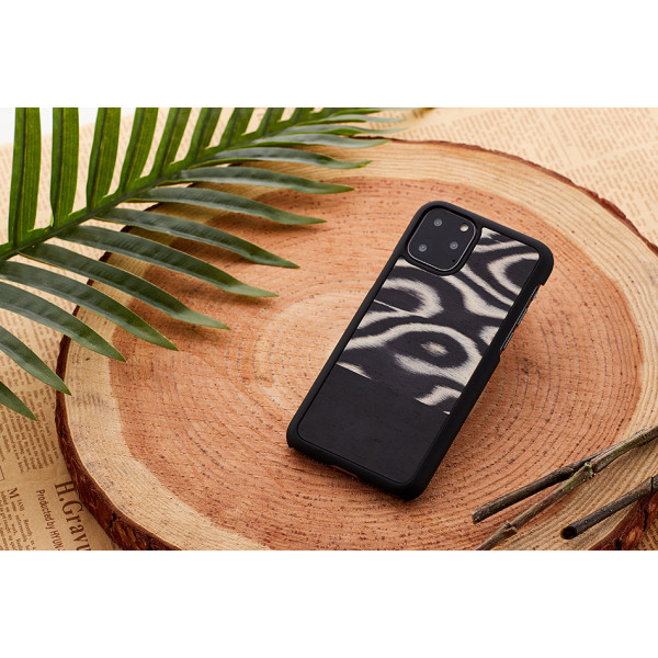 MAN&WOOD SmartPhone case iPhone 11 Pro Max leopard black Mobiili ümbrised