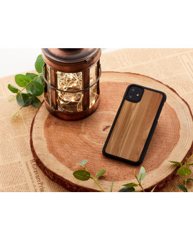 MAN&WOOD SmartPhone case iPhone 11 cappuccino black-foto3