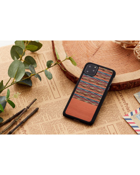 MAN&WOOD SmartPhone case iPhone 11 Pro browny check black-foto3