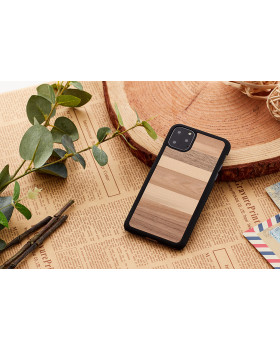 MAN&WOOD SmartPhone case iPhone 11 Pro sabbia black-foto3