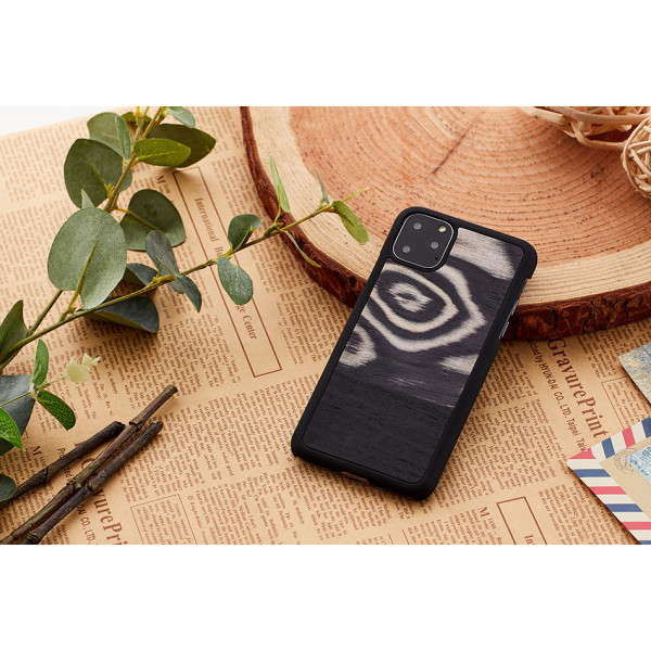 MAN&WOOD SmartPhone case iPhone 11 Pro leopard black Mobiili ümbrised