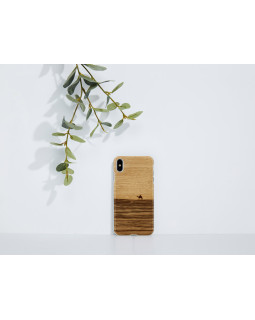 MAN&WOOD SmartPhone case iPhone XS Max terra white-foto3
