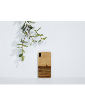 MAN&WOOD SmartPhone case iPhone XS Max terra white-foto3