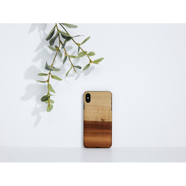 MAN&WOOD SmartPhone case iPhone XS Max mustang black Mobiili ümbrised