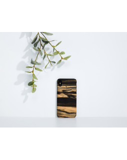 MAN&WOOD SmartPhone case iPhone XS Max white ebony black-foto3
