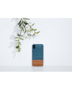MAN&WOOD SmartPhone case iPhone XS Max denim black-foto3