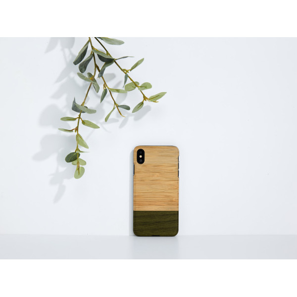 MAN&WOOD SmartPhone case iPhone XS Max bamboo forest Mobiili ümbrised