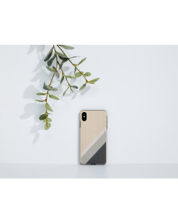 MAN&WOOD SmartPhone case iPhone XS Max gray suit black-foto3