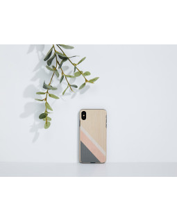 MAN&WOOD SmartPhone case iPhone XS Max pink suit black-foto3