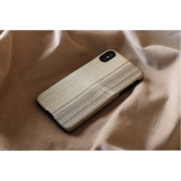 MAN&WOOD SmartPhone case iPhone X/XS vintage olive black Mobiili ümbrised