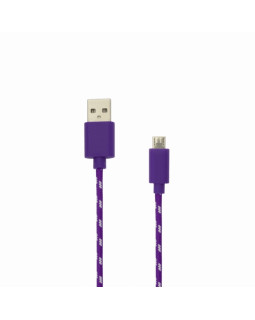 Sbox USB->Micro USB 1M USB-1031U purple-foto3