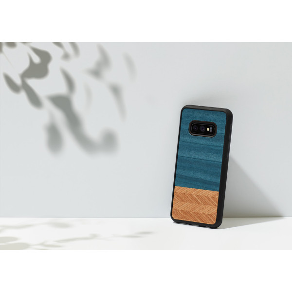 MAN&WOOD SmartPhone case Galaxy S10e denim black Mobiili ümbrised