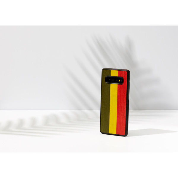 MAN&WOOD SmartPhone case Galaxy S10 Plus reggae black Mobiili ümbrised