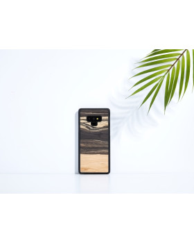 MAN&WOOD SmartPhone case Galaxy Note 9 white ebony black-foto3