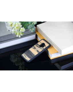 MAN&WOOD SmartPhone case Galaxy S9 white ebony black-foto3