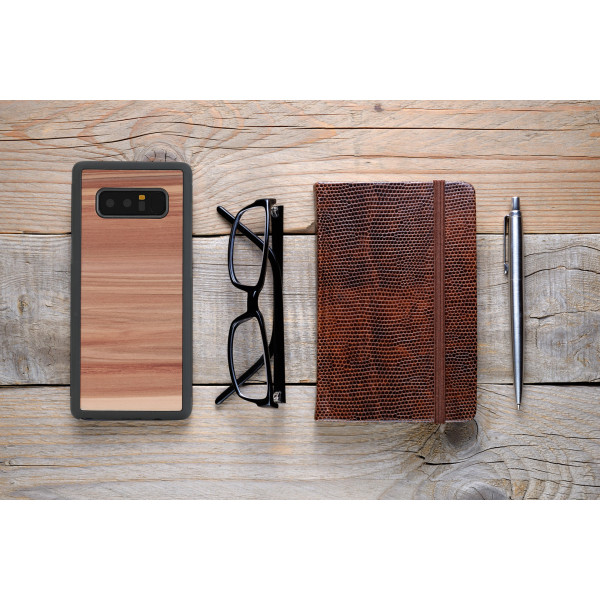MAN&WOOD SmartPhone case Galaxy Note 8 cappuccino black Mobiili ümbrised