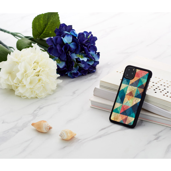 iKins SmartPhone case iPhone 11 Pro Max mosaic black Mobiili ümbrised