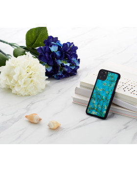 iKins SmartPhone case iPhone 11 Pro Max almond blossom black-foto3