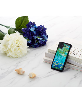 iKins SmartPhone case iPhone 11 Pro Max water lilies black-foto3