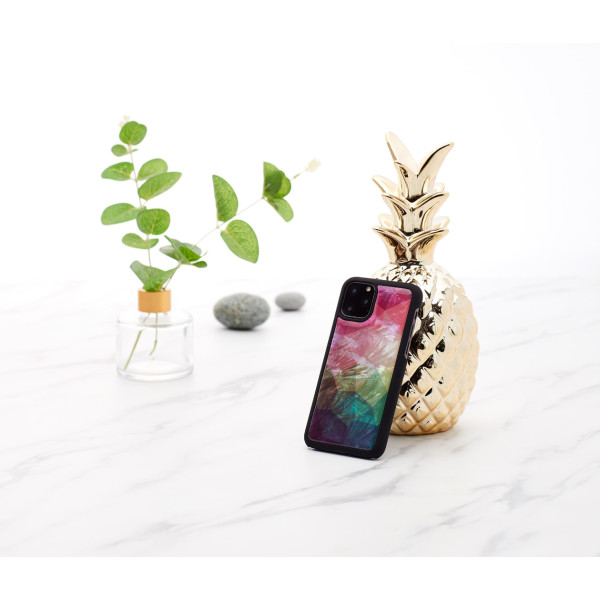 iKins SmartPhone case iPhone 11 Pro water flower black Mobiili ümbrised