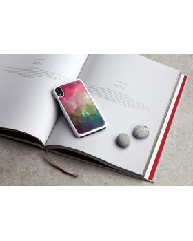 iKins SmartPhone case iPhone XR water flower white-foto3