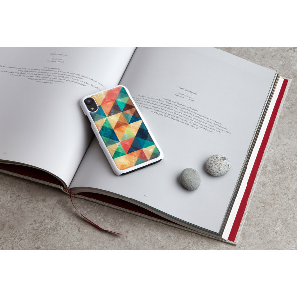 iKins SmartPhone case iPhone XR mosaic white Mobiili ümbrised