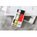 iKins SmartPhone case iPhone XS/S mondrian white Mobiili ümbrised