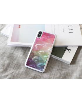 iKins SmartPhone case iPhone XS/S water flower white-foto3