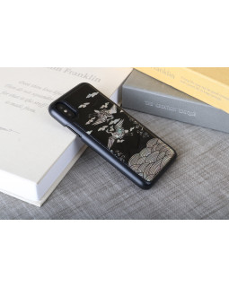 iKins SmartPhone case iPhone XS/S crane black-foto3