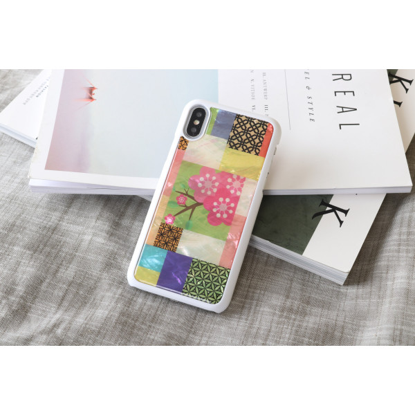 iKins SmartPhone case iPhone XS/S cherry blossom white Mobiili ümbrised